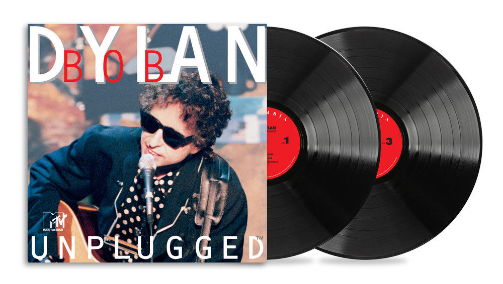 the album cover for Bob Dylan - MTV Unplugged