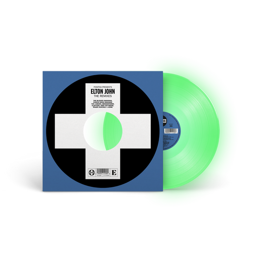 the album cover for Elton John - Positiva Presents: Elton John - The Remixes [RSD 2026]