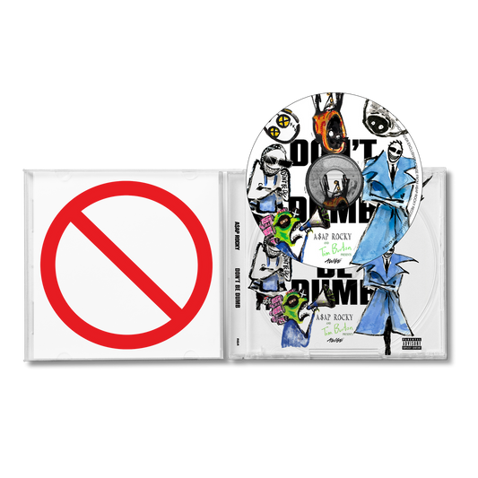 the album cover for A$AP Rocky - Don't Be Dumb