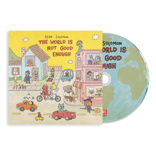 the album cover for Sean Solomon - The World Is Not Good Enough