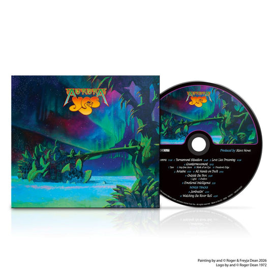 the album cover for Yes - Aurora [Digipak]