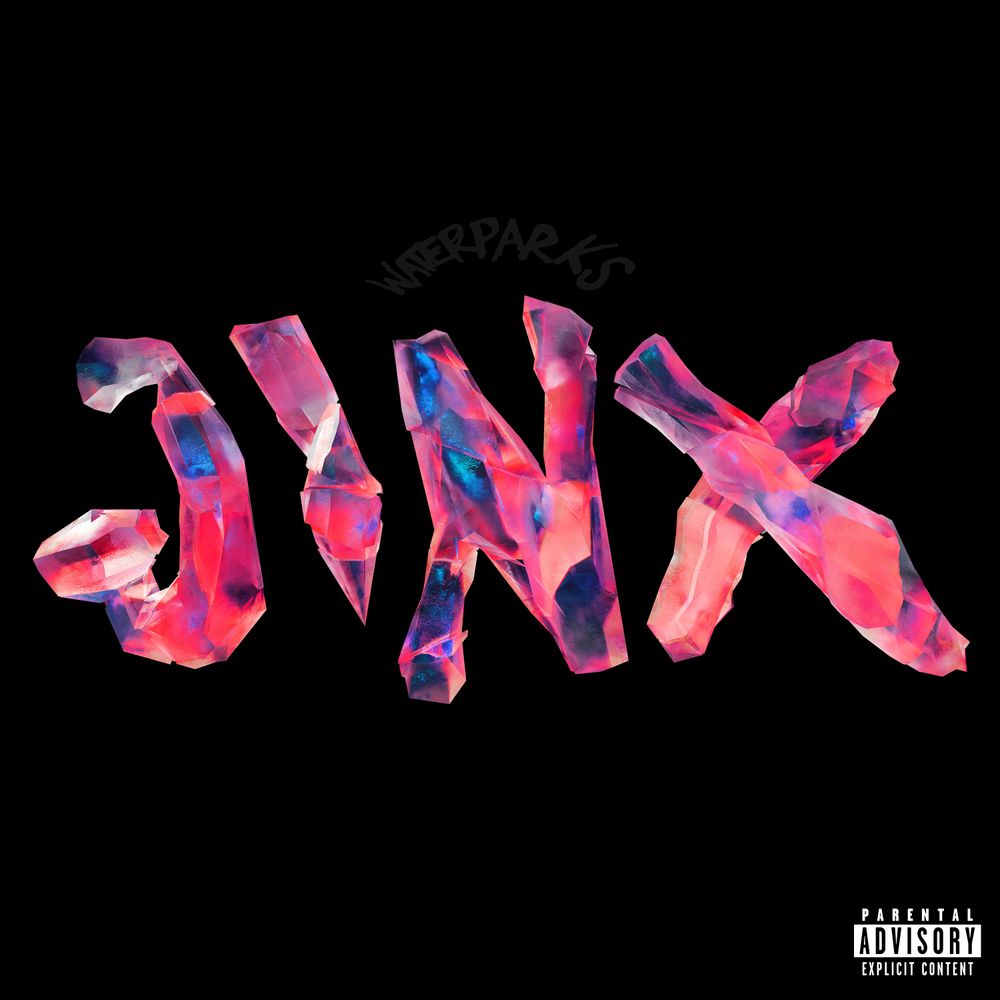 the album cover for Waterparks - JINX [Black]
