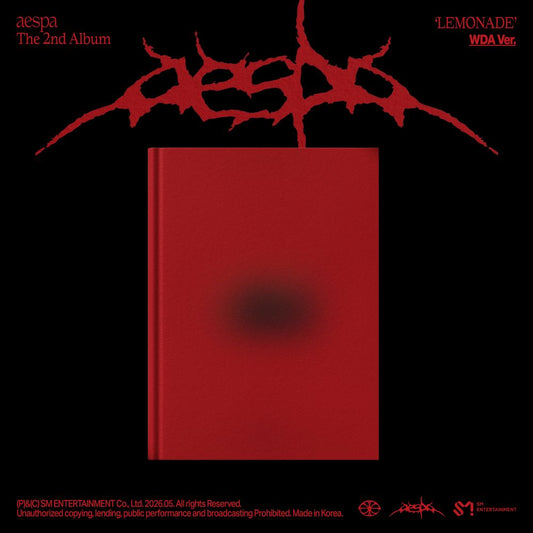 the album cover for Aespa - The 2nd Album ‘LEMONADE’ [WDA Ver.]