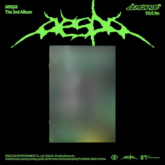 the album cover for Aespa - The 2nd Album ‘LEMONADE’ [P.O.S. Ver.]