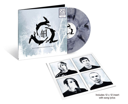 the album cover for AFI - Decemberunderground - RSD Essential [Transparent Smoke Vinyl]