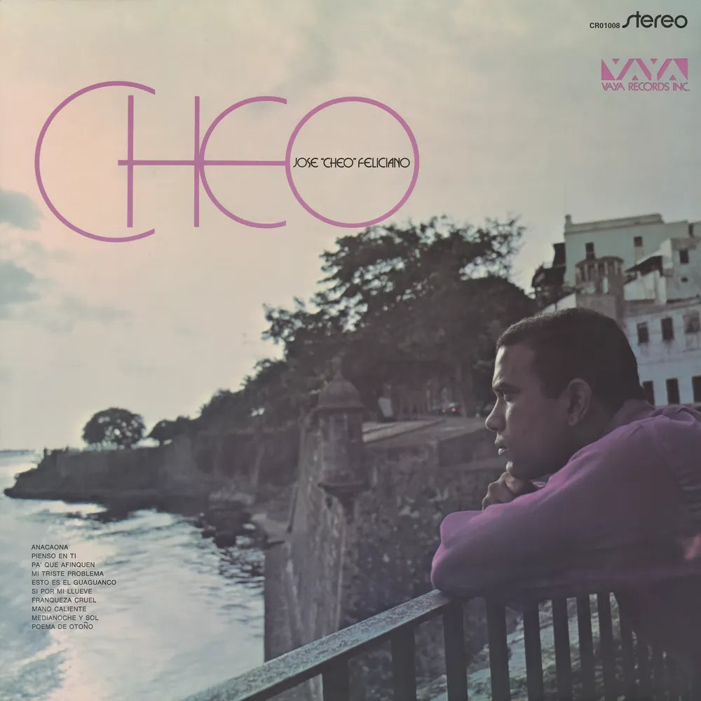 the album cover for Cheo Feliciano - Cheo [180g Black Vinyl with paper wrapped jacket]