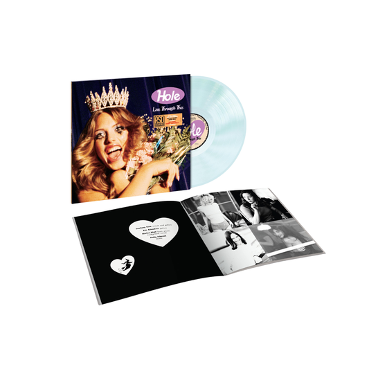 the album cover for Hole - Live Through This [RSD Essential - Pop Bottle Clear]