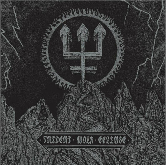 the album cover for Watain - Trident Wolf Eclipse