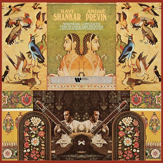 the album cover for Ravi Shankar - Shankar: Sitar Concerto