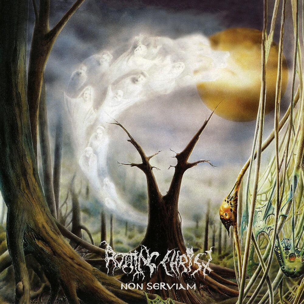 the album cover for Rotting Christ - Non Serviam (Uk)