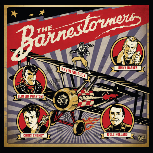 the album cover for The Barnestormers - The Barnestormers [LP]