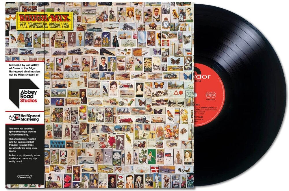 the album cover for Pete Townshend - Rough Mix [Limited Edition Half-Speed Master LP]
