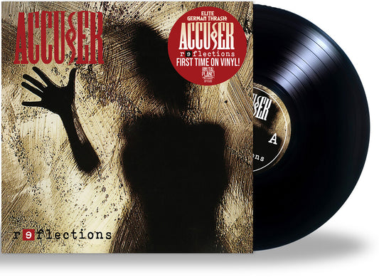 the album cover for Accuser - Reflections