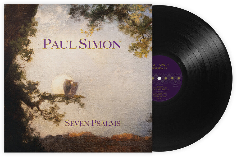the album cover for Paul Simon - Seven Psalms [LP]