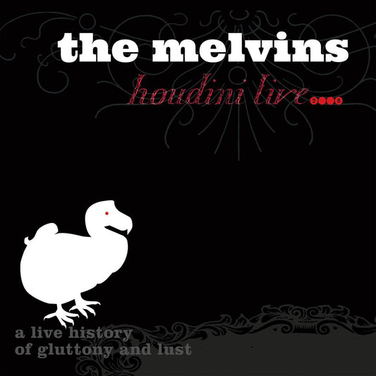 the album cover for Melvins - Houdini Live 2005 [Limited Edition Translucent Pink LP]