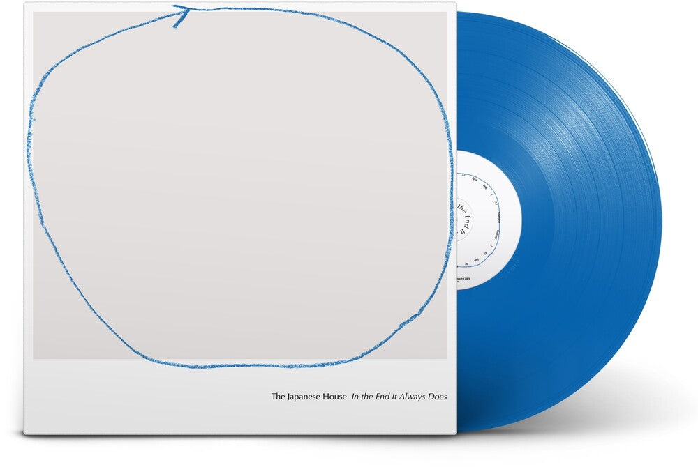 the album cover for The Japanese House - In The End It Always Does [Cornflower Blue LP]
