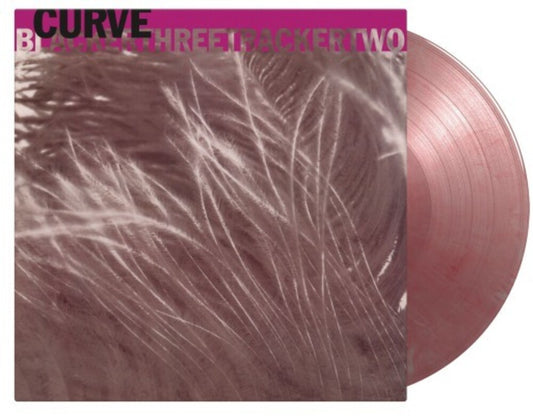 the album cover for Curve - Blackerthreetrackertwo [Colored Vinyl] [Limited Edition] [180 Gram] (Red)
