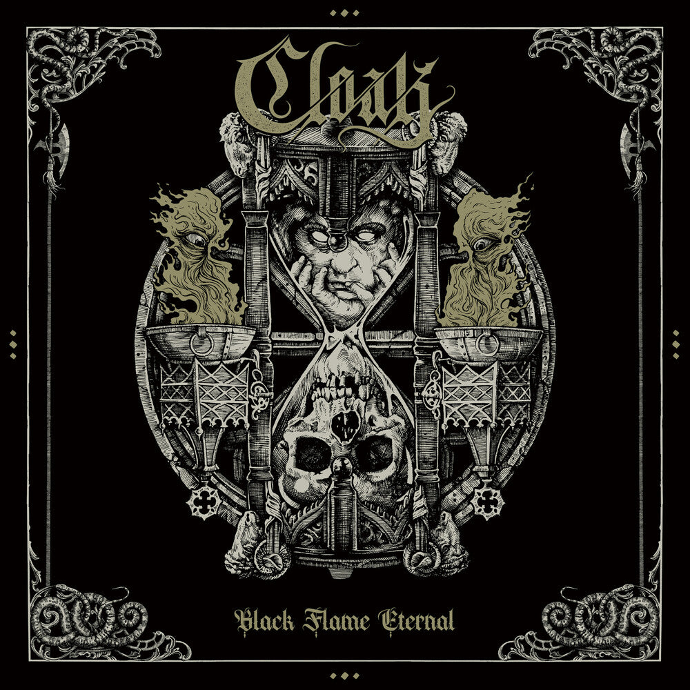 the album cover for Cloak - Black Flame Eternal [Colored Vinyl] (Gol) (Uk)