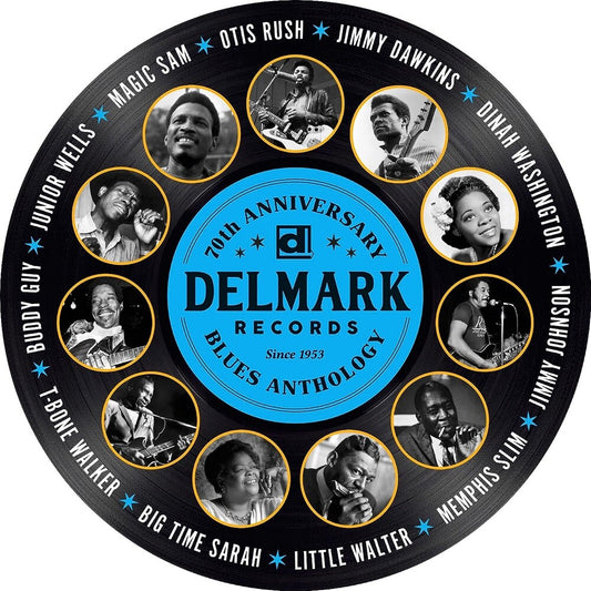 the album cover for 70th Anniversary Blues Anthology / Various - 70th Anniversary Blues Anthology / Various