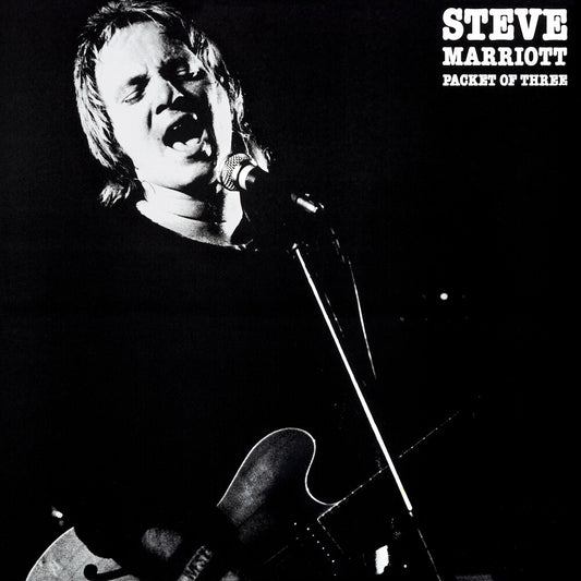 the album cover for Steve Marriott - Packet Of Three (Bonus Tracks) [Remastered] [Reissue]