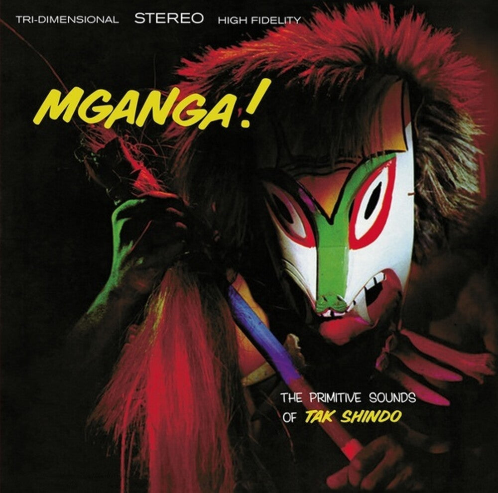 the album cover for Tak Shindo - Mganga (Primitive Sounds Of Tak Shindo)