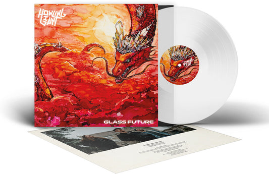 the album cover for Howling Giant - Glass Future [Clear Vinyl]