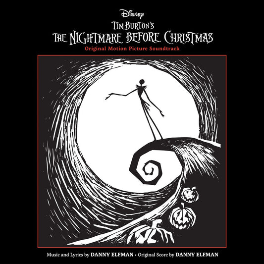 the album cover for Various Artists - The Nightmare Before Christmas (Original Motion Picture Soundtrack) [Zoetrope Picture Disc 2 LP]