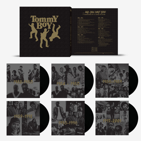 the album cover for Various Artists - ...And You Don't Stop - Celebration of 50 Years of Hip Hop [6LP Box Set]