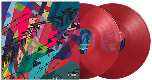 the album cover for Kid Cudi - INSANO [Translucent Red 2 LP]