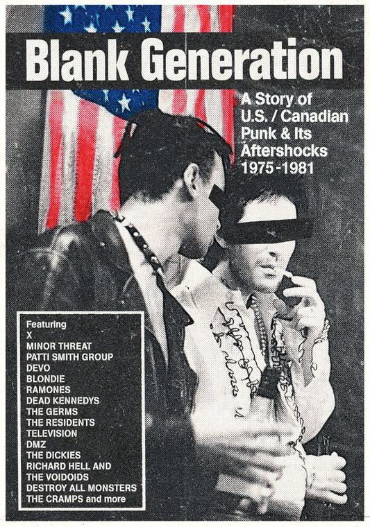 the album cover for Blank Generation: A Story Of Us - Canadian Punk - Blank Generation: A Story Of Us - Canadian Punk