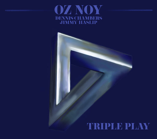the album cover for Oz Noy - Triple Play