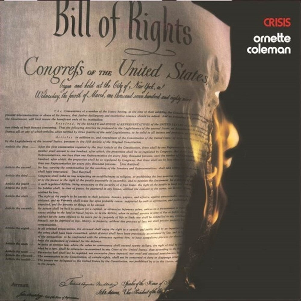 the album cover for Ornette Coleman - Crisis