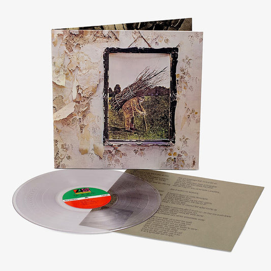 the album cover for Led Zeppelin - Led Zeppelin Iv (Clear Vinyl) (Atl75) [Clear Vinyl]