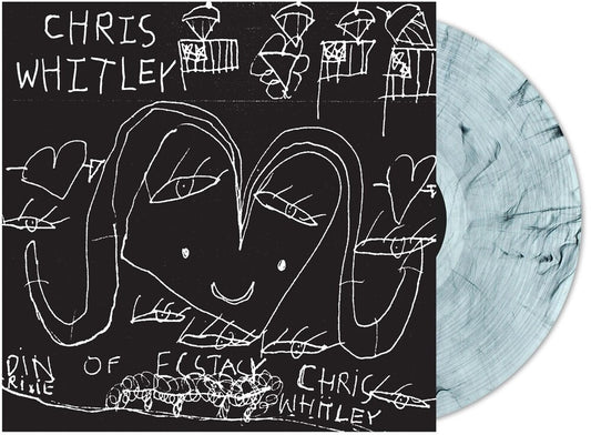 the album cover for Chris Whitley - Din Of Ecstasy [Clear Vinyl] (Smok)