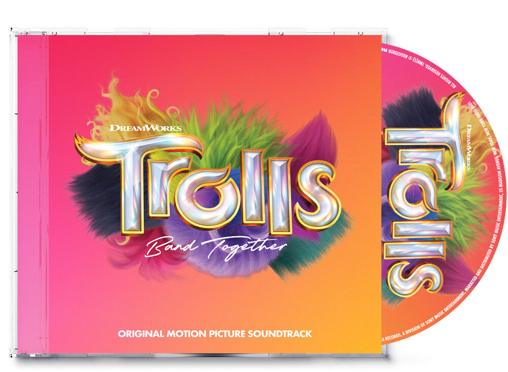 the album cover for Various Artists - Trolls Band Together (Original Motion Picture Soundtrack)