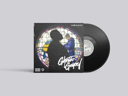 the album cover for Rod Wave - Ghetto Gospel [LP]