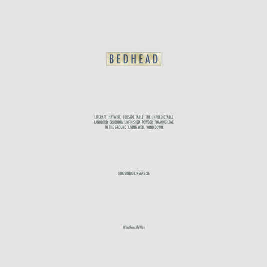 the album cover for Bedhead - Whatfunlifewas - Pink [Colored Vinyl] (Pnk)