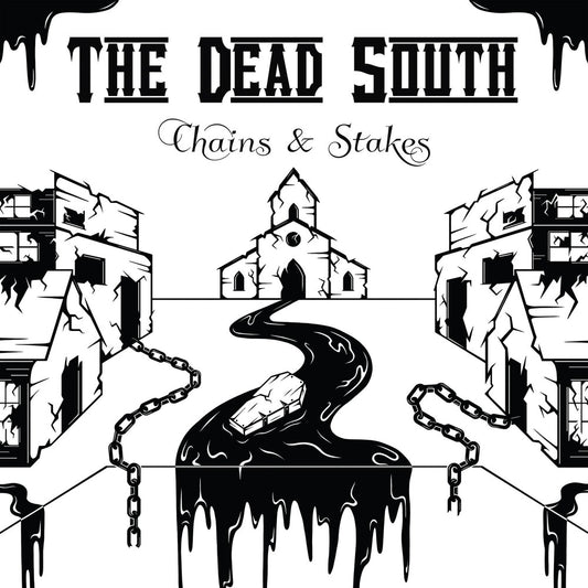 the album cover for The Dead South - Chains & Stakes