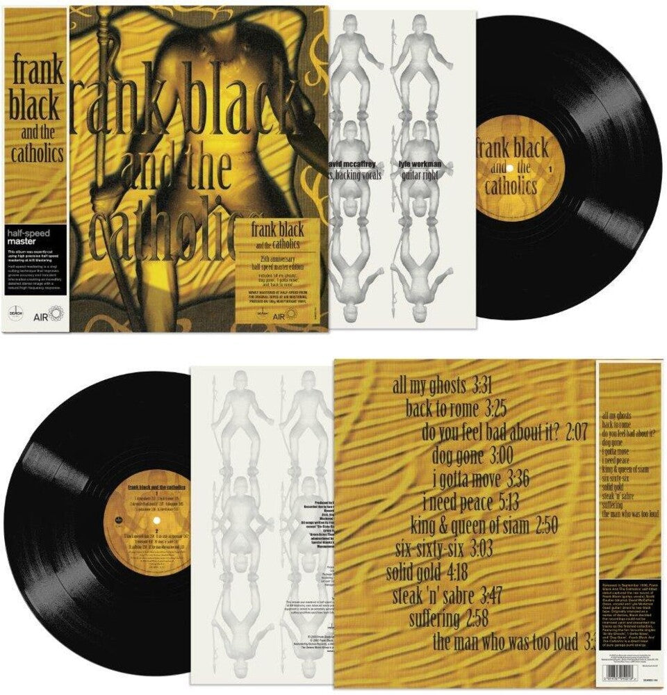 the album cover for Frank Black  & The Catholics - Frank Black & The Catholics: 25th Anniversary (Uk)
