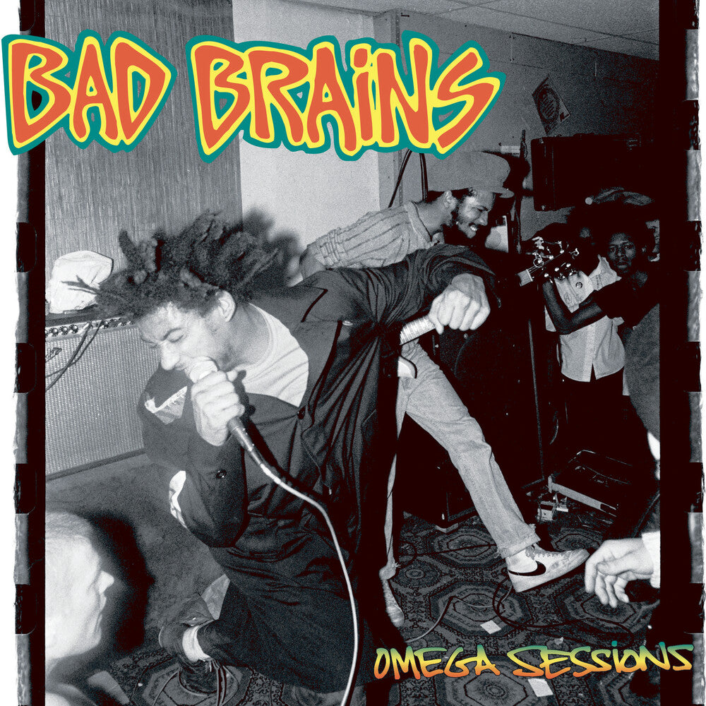 the album cover for Bad Brains - Omega Sessions - Emerald Haze [Colored Vinyl] (Grn)