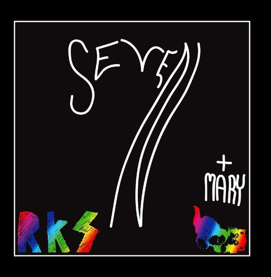 the album cover for Rainbow Kitten Surprise - Seven + Mary