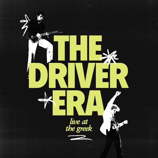 the album cover for The Driver Era - Live At The Greek (W/Book)