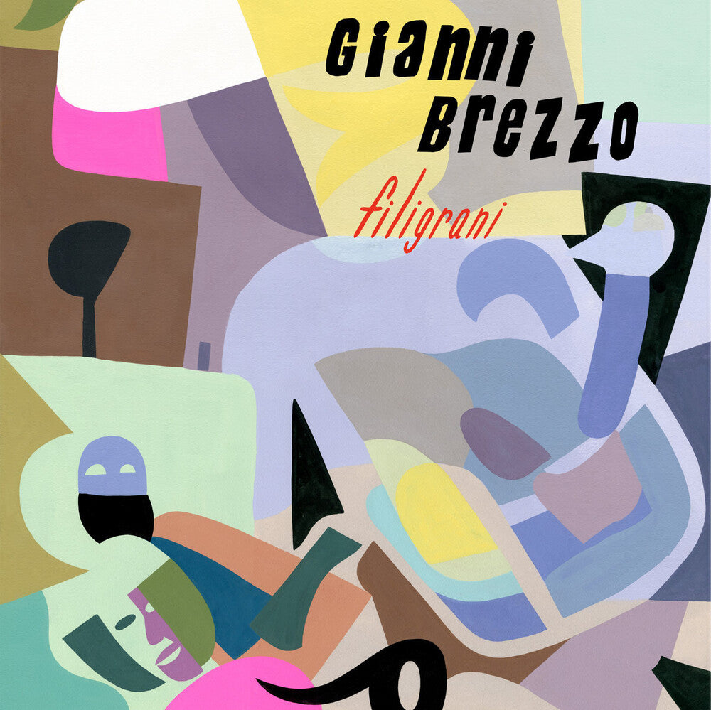the album cover for Gianni Brezzo - Filigrani