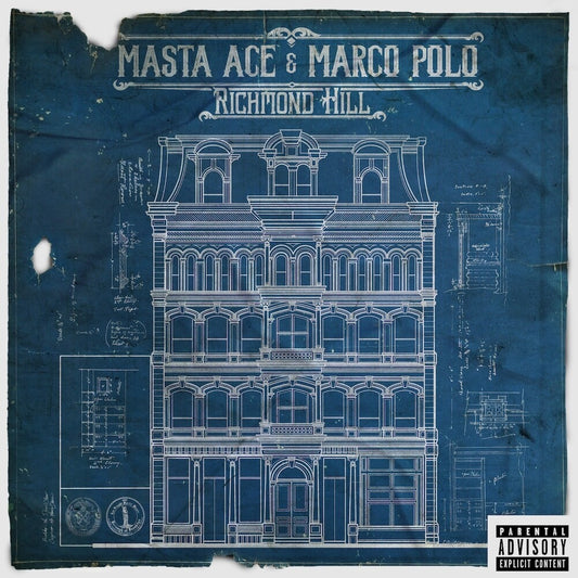 the album cover for Masta Ace &amp; Marco Polo - Richmond Hill