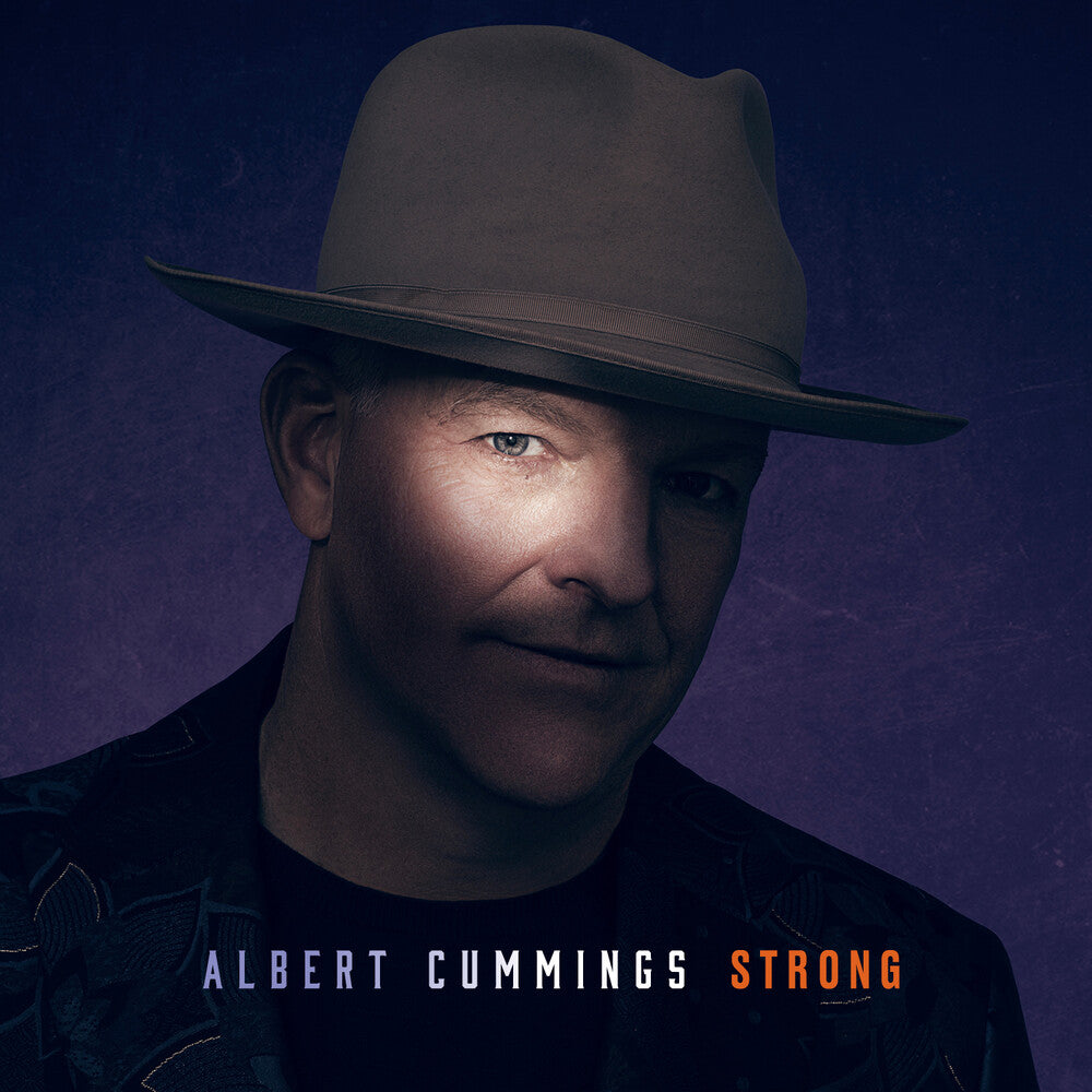 the album cover for Albert Cummings - Strong