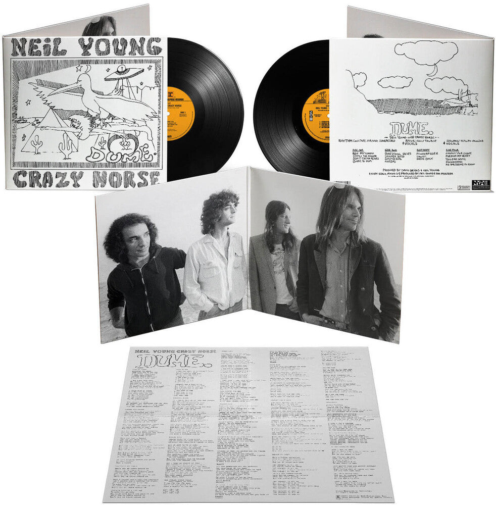 the album cover for Neil Young with Crazy Horse - Dume [2LP]