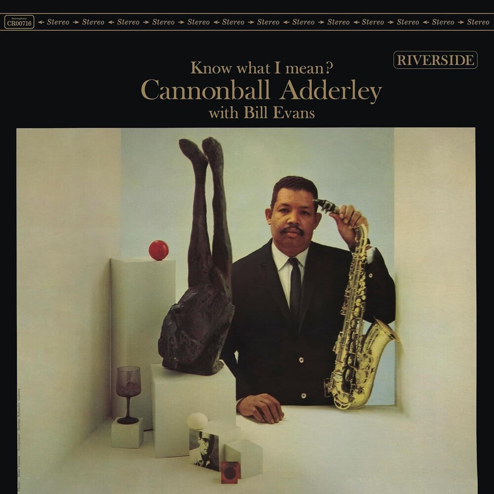 the album cover for Cannonball Adderley with Bill Evans - Know What I Mean? (Original Jazz Classics Series) [LP]