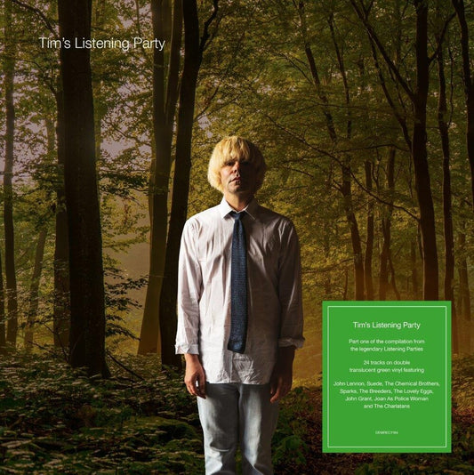 the album cover for Tim Burgess Listening Party / Various - Tim Burgess Listening Party / Various [Colored Vinyl] (Grn)