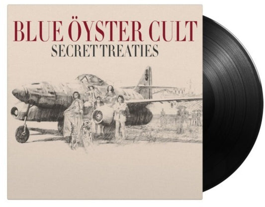 the album cover for Blue Oyster Cult - Secret Treaties (Blk) [180 Gram] (Hol)