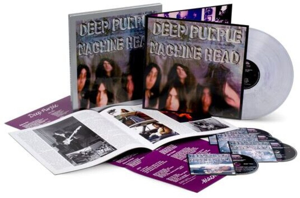 the album cover for Deep Purple - Machine Head (50th Anniversary Deluxe) (Box) [Deluxe]